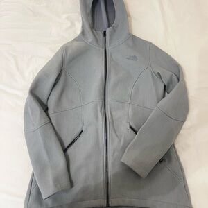 The North Face Light Gray Fleece Jacket